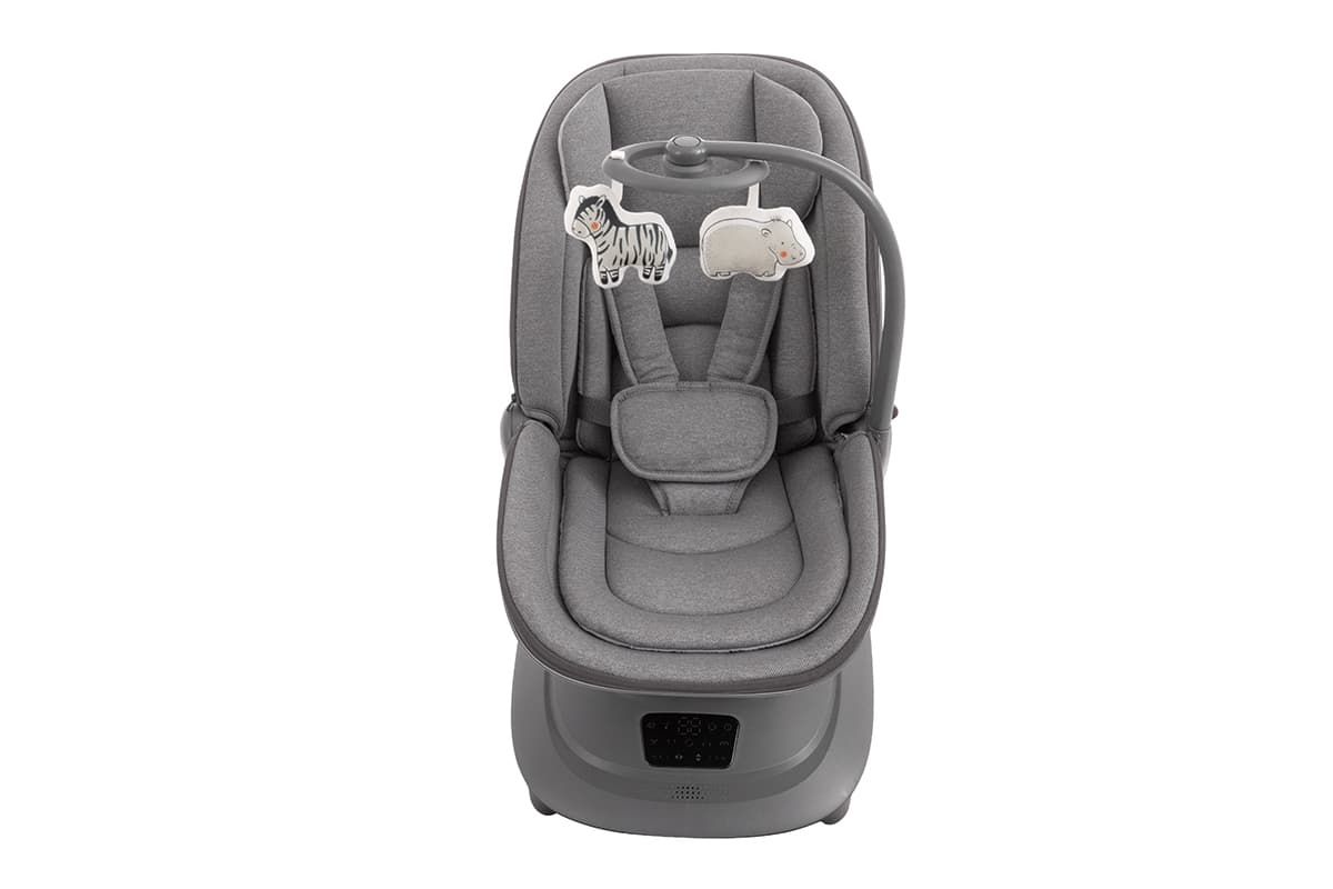Mastela Deluxt Multi-Motion Baby Cradle Dark Grey Birth+ to 36M