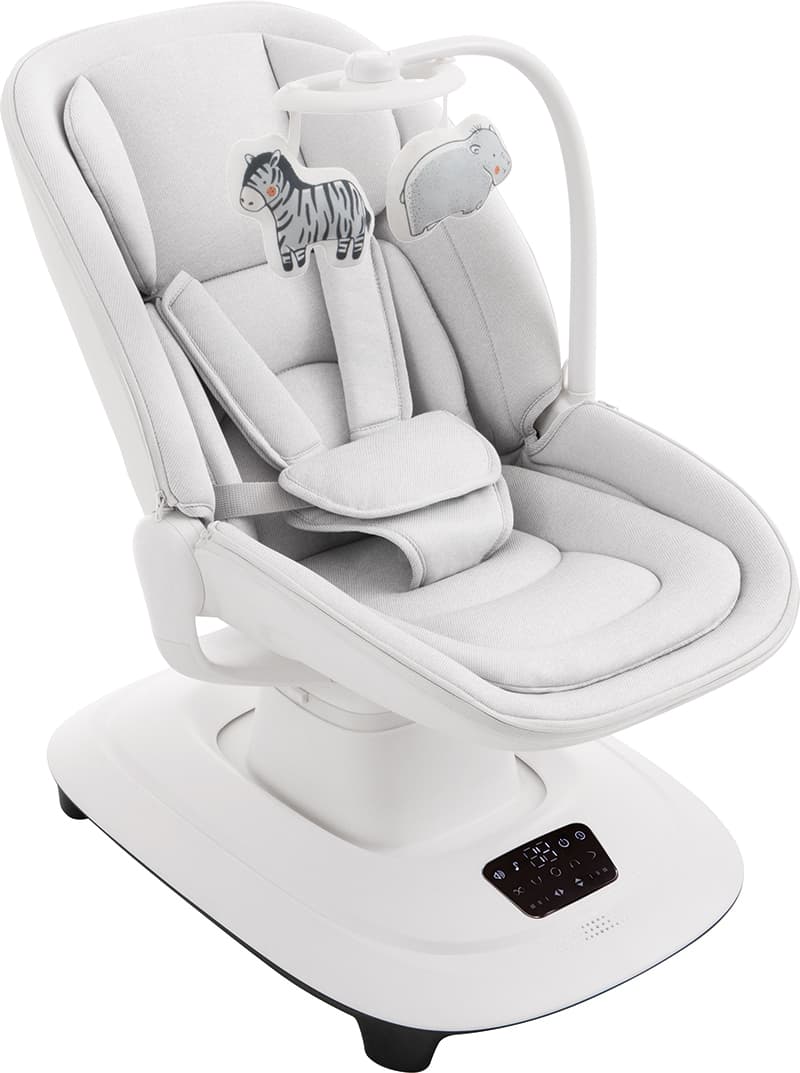 Mastela Deluxt Multi-Motion Baby Cradle White Birth+ to 36M