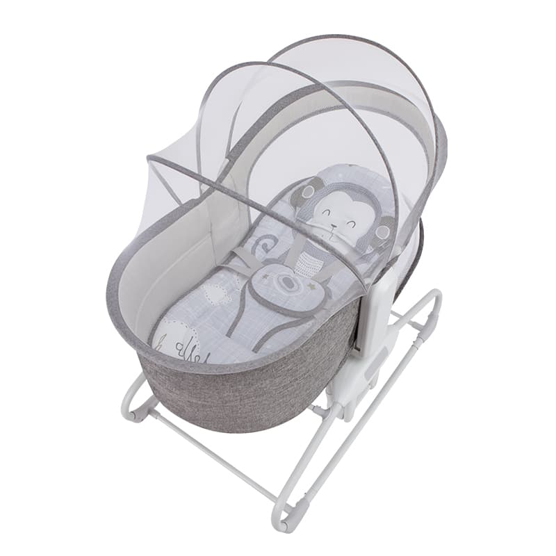 Mastela 4 in 1 Swing & Bassinet Grey Birth+ to 36M