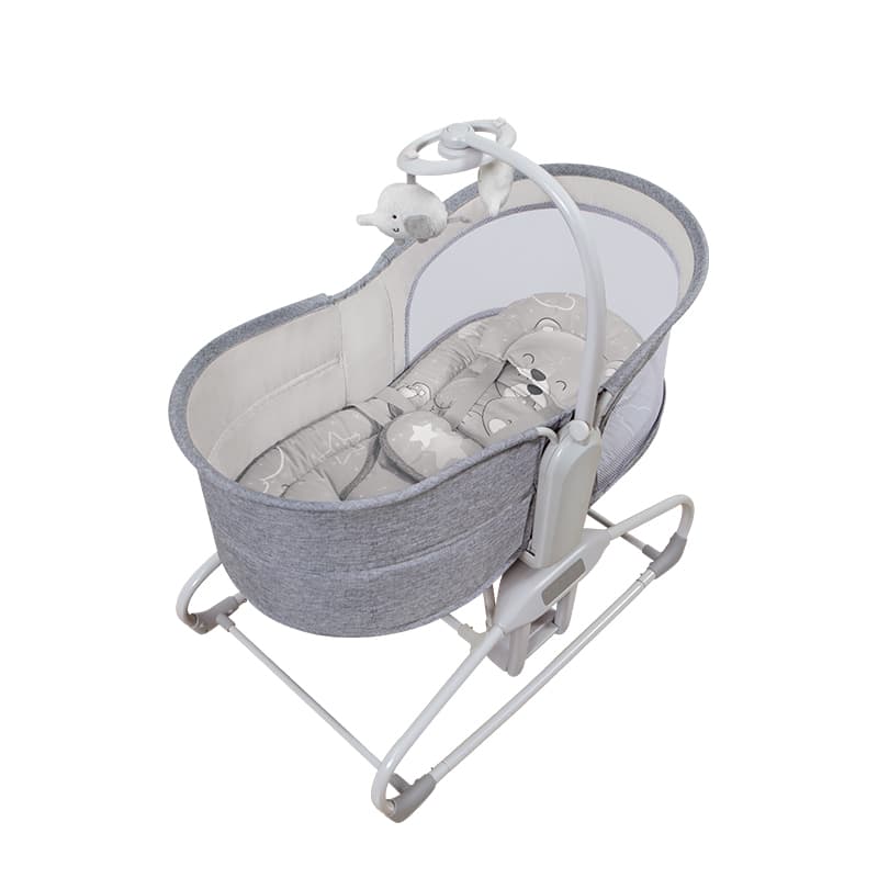 Mastela 4 in 1 Swing & Bassinet Lt. Grey Birth+ to 36M