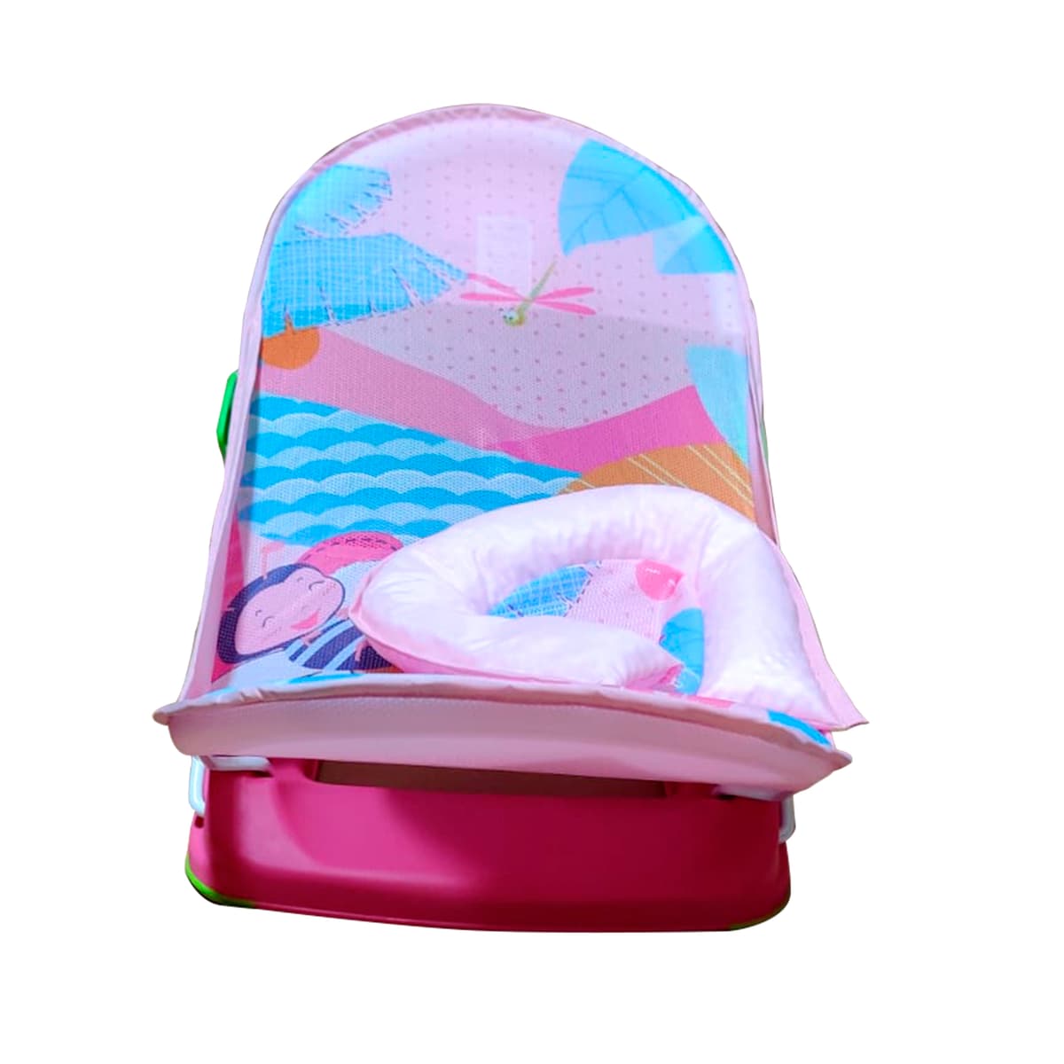 Mastela Deluxe Baby Bather Teal Birth+ to 6M