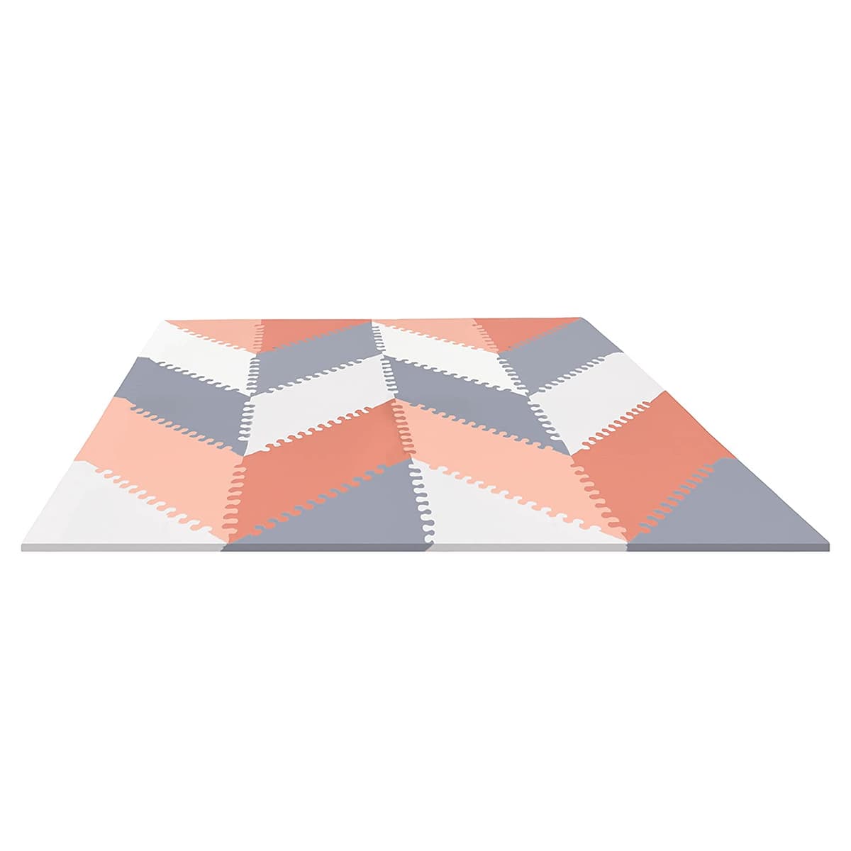 Skip Hop Playspot Geo (Ff) Grey-Peach Birth+ to 24M