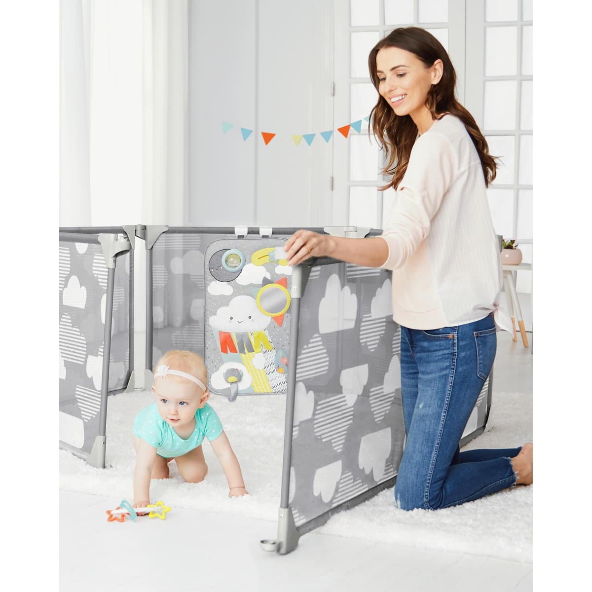 Skip Hop Playview Expandable Play Grey 6M to 36M