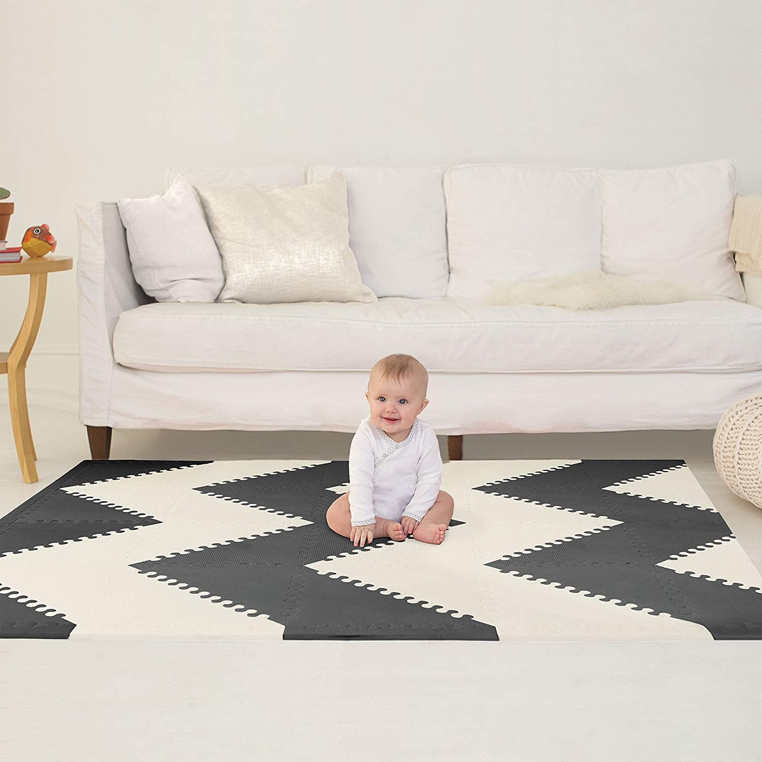 Skip Hop Playspot Geo - FF Black/Cream Birth+ to 24M