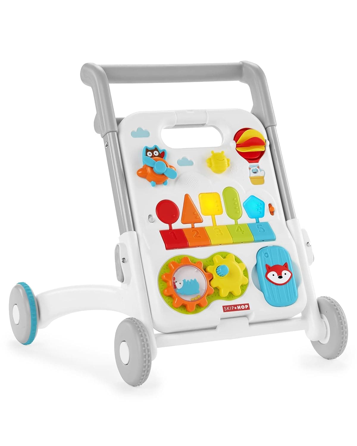 Skip Hop Discoverosity Montessori-Inspired 3-Stage Activity Center & Play Table White 4M to 48M