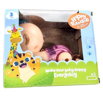 Happy paradise baby Crawling (Purple)
