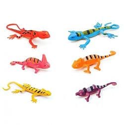 Reptile Animal Toys for Kids, Reptiles Toys for Kids, Lizard Toy for Kids, Artificial Reptile Lizard Animal Figures for Kids Education Toy, Rubber Reptile Toys Set for Children