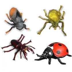 Realistic Insect Toys for Kids – Animal Toy Figure for Kids, Boys, Girls, Learning and Educational Toys for 3+ Years Old Boys Girls, Prank Toys for Kids and Children (Multicolor) (Pack of 4)