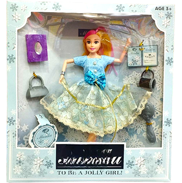 Manku White Barbie Doll