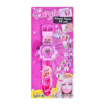 Barbie automatic projector watch (Pink)