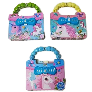 kids fancy password diary