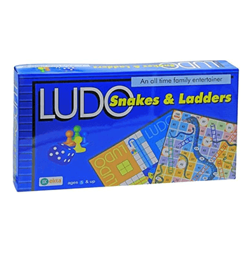 Ekta LUDO, SNAKES & LADDERS board game