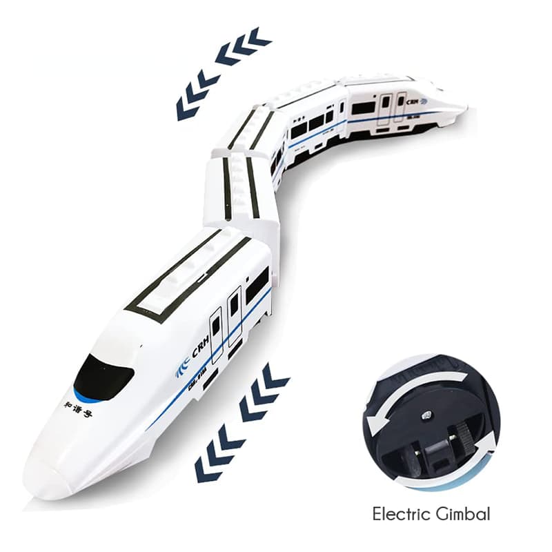 HIGH-SPEED RAIL (Remote control model car series) | Train Toy Set for Kids | Battery Operated Track Railway Train | Train Sets