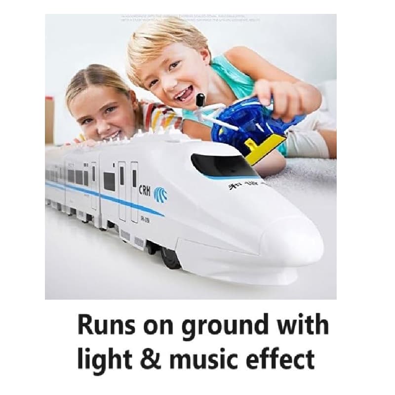 HIGH-SPEED RAIL (Remote control model car series) | Train Toy Set for Kids | Battery Operated Track Railway Train | Train Sets
