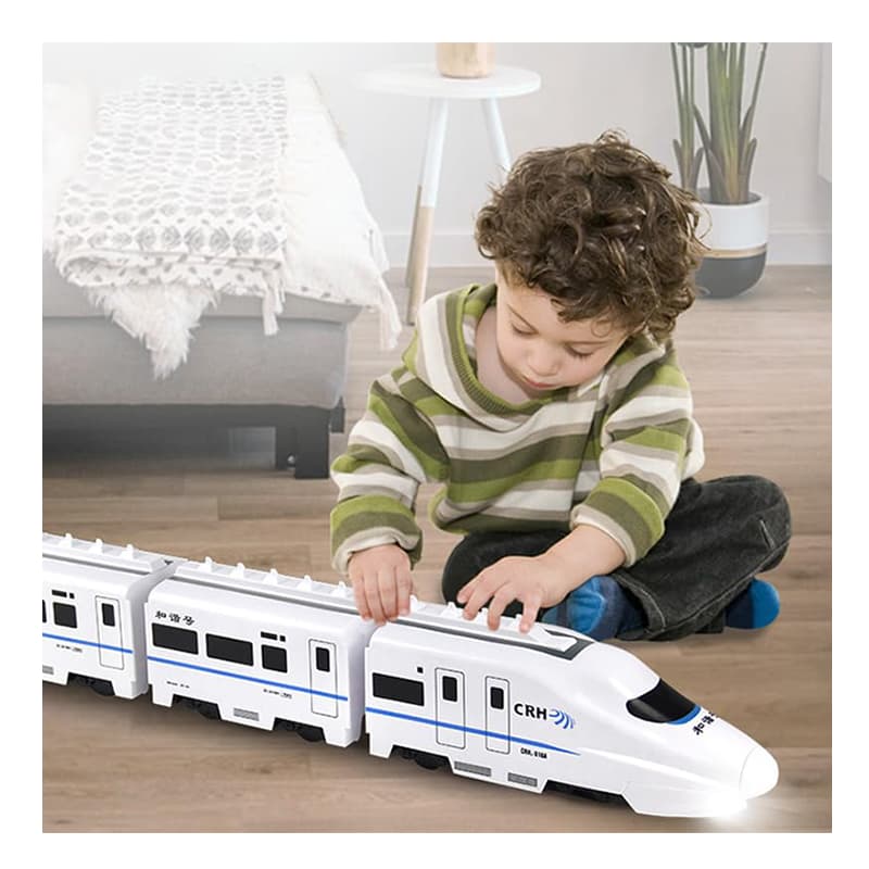 HIGH-SPEED RAIL (Remote control model car series) | Train Toy Set for Kids | Battery Operated Track Railway Train | Train Sets