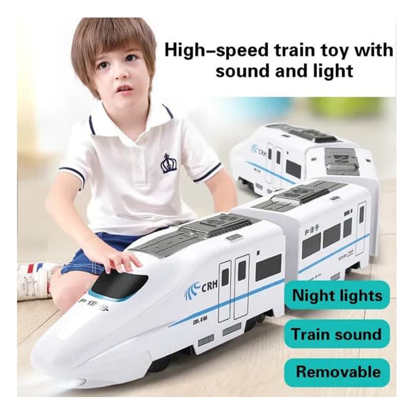HIGH-SPEED RAIL (Remote control model car series) | Train Toy Set for Kids | Battery Operated Track Railway Train | Train Sets
