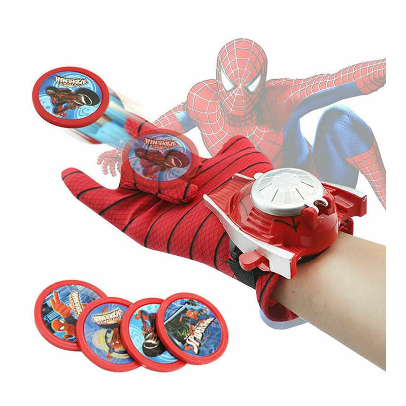 Spiderman hero attack glove for boy and girl (Red)