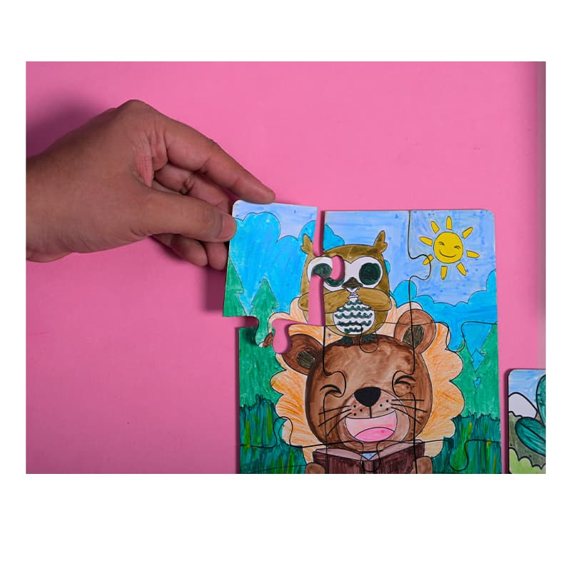 ilearnngrow Teeny Tiny DIY Puzzle - Set of Two