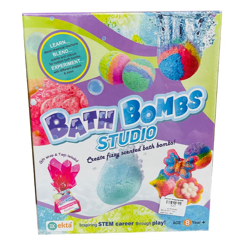 Ekta Bath Bombs Studio DIY Bath Bomb Making Kit for Kids
