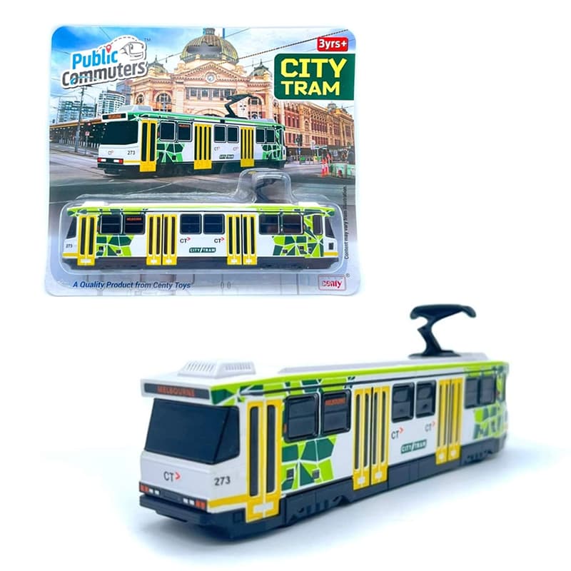Public Commuters City Tram
