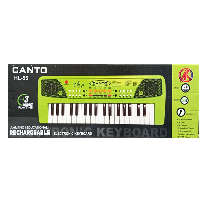 Canto 37 Keys Piano with Rechargeable Function Musical Keyboard for Kids