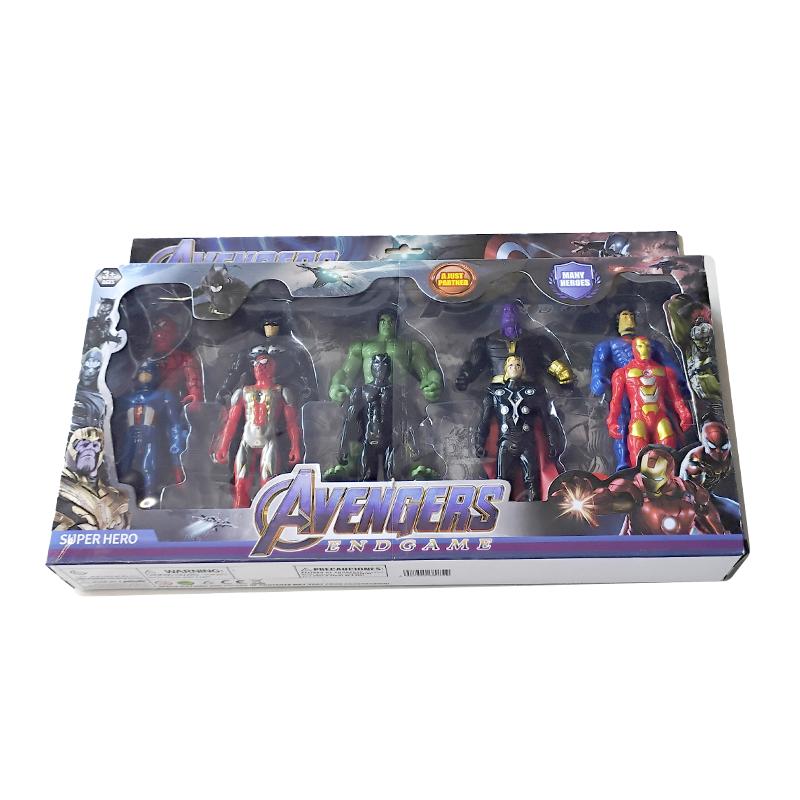 Avengers End Game Super Hero Big 10 Pcs Action Figure Set for Kids