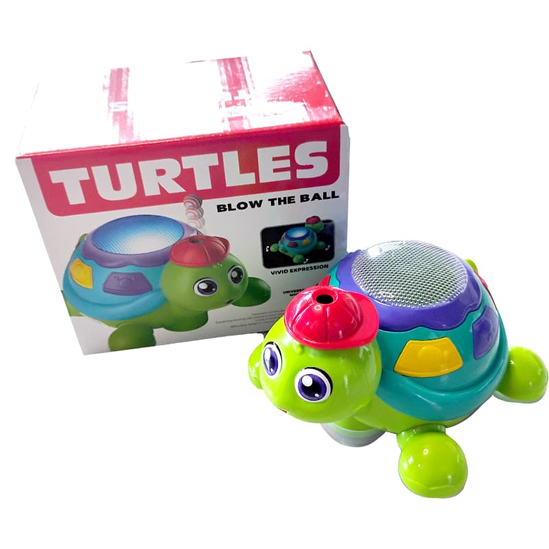 Turtles Blow The Ball