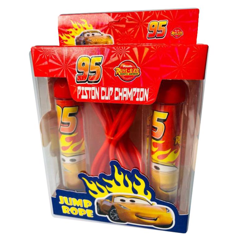 95 Cars printed skipping rope | Sports Toy for Kids | Outdoor Fun Activity Sports Set | Sports Toys