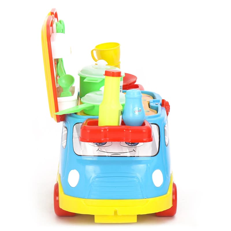 Mamma mia Kitchen Vehicle | Role Play Toy Set for Kids | Pretend Play Kitchen Doctor Kit | Role Play