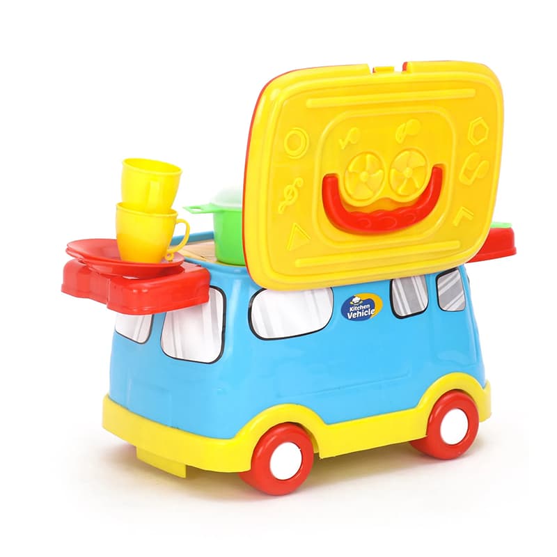 Mamma mia Kitchen Vehicle | Role Play Toy Set for Kids | Pretend Play Kitchen Doctor Kit | Role Play