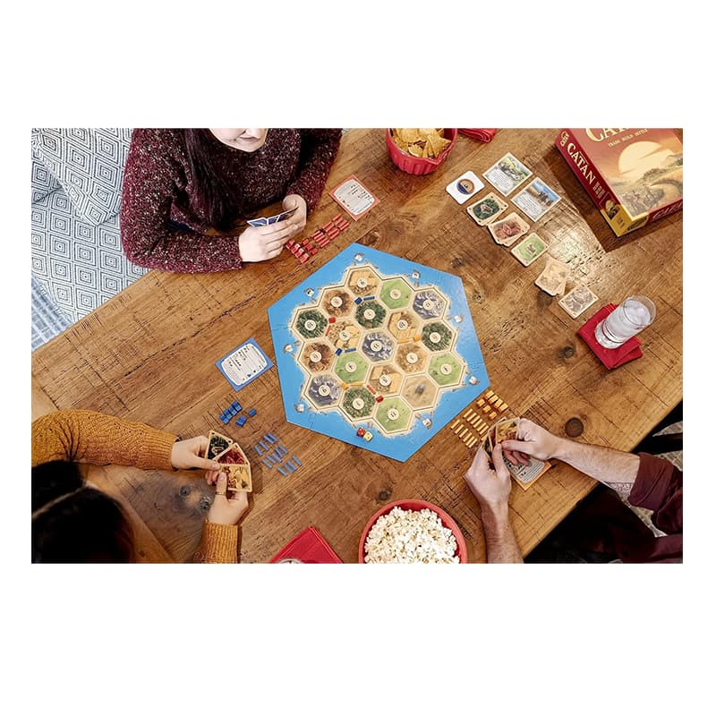 Catan Trade Build Settle Educational Board Games | Board Game for Kids & Family | Strategy Fun Indoor Game | Board Games