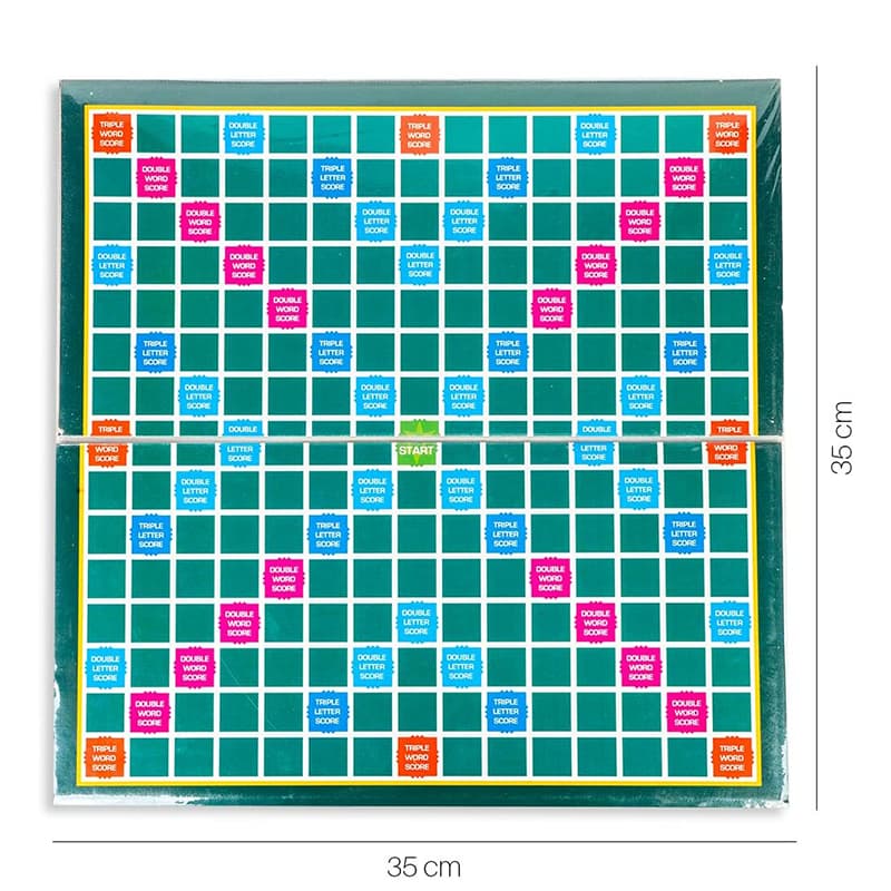 Ratnas Premium CrossWord Educational Word Game for Kids | Board Game for Kids & Family | Strategy Fun Indoor Game | Board Games