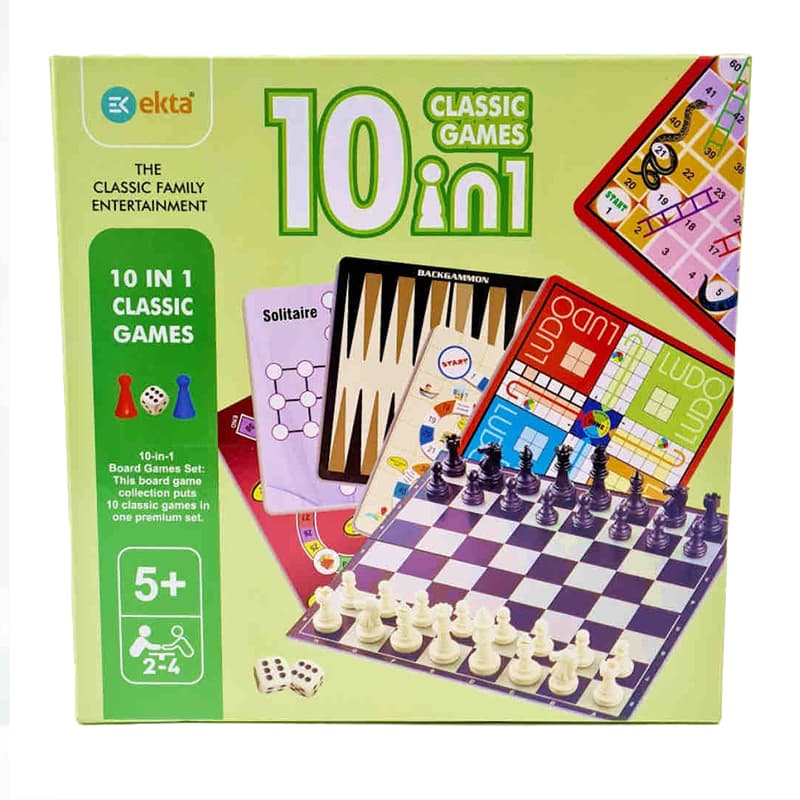 10 In 1 Classic Game (Ekta)
