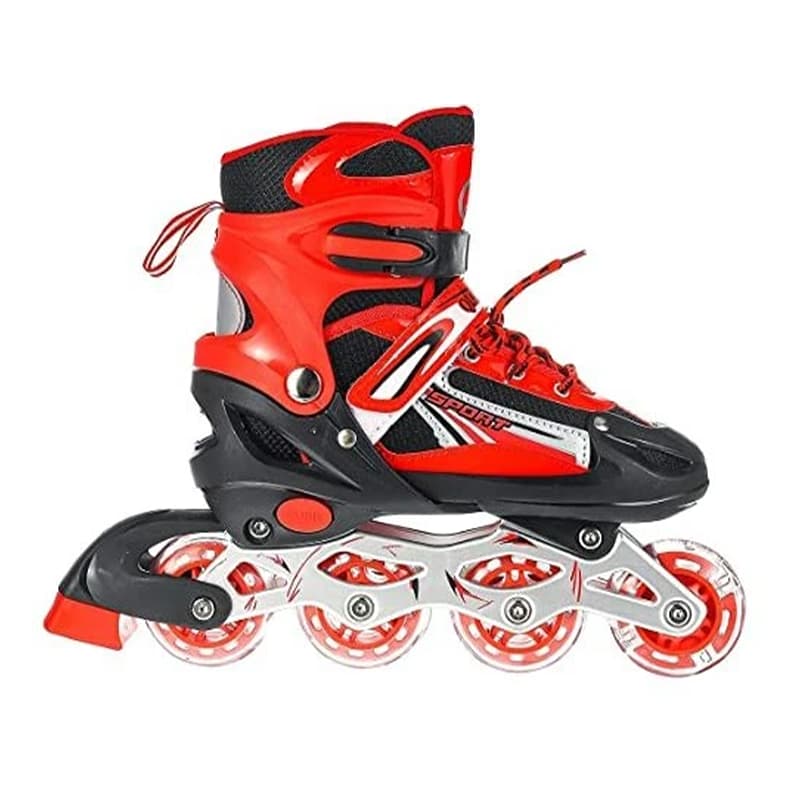 Skating In-line for Kids | Red Color | Outdoor Games Toy | Skating