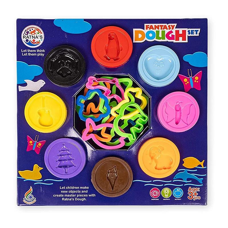 Ratnas Fantasy Dough Set | Art & Craft Kit for Kids | DIY Creative Activity Set | Art & Craft
