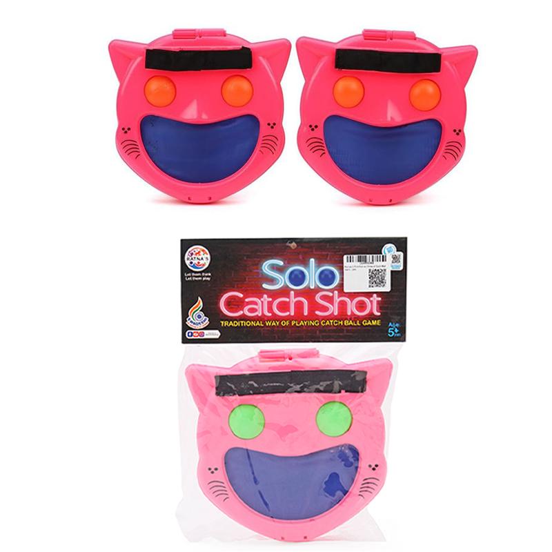 Ratnas Funny Catch Shot - Pink | Sports Toy for Kids | Outdoor Fun Activity Sports Set | Sports Toys