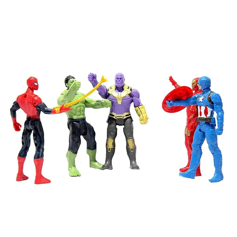 Combo Avenger 4 Action Figures Set of 5 Avenger 2 Action Figures Set of 5 set of 2