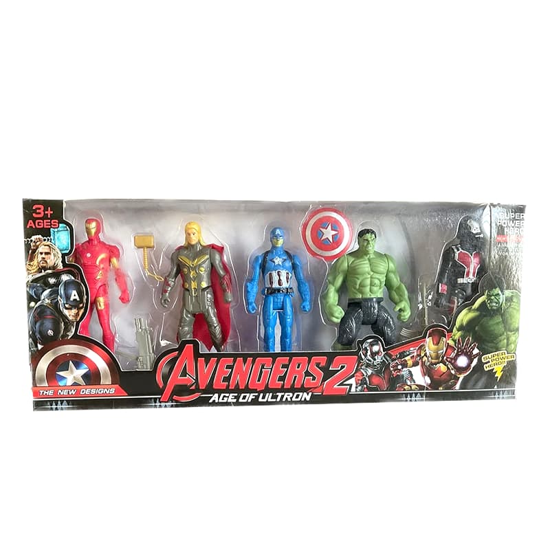Combo Avenger 4 Action Figures Set of 5 Avenger 2 Action Figures Set of 5 set of 2