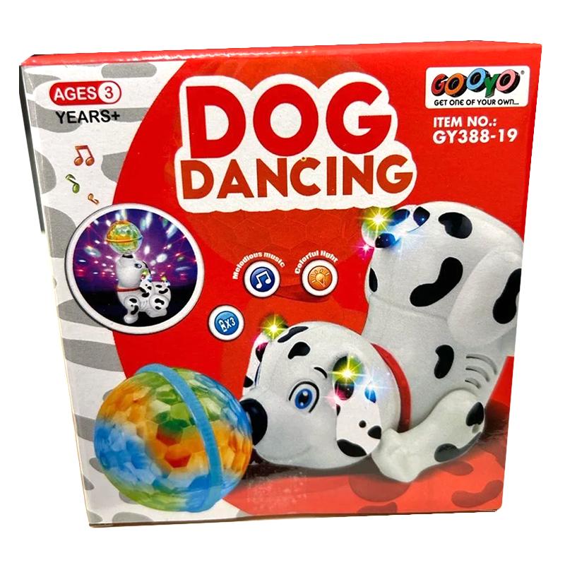 GooYO Dog Dancing (Gooyo) - White | Musical Toy for Kids | Battery Operated Sound & Light Toy | Musical Toys