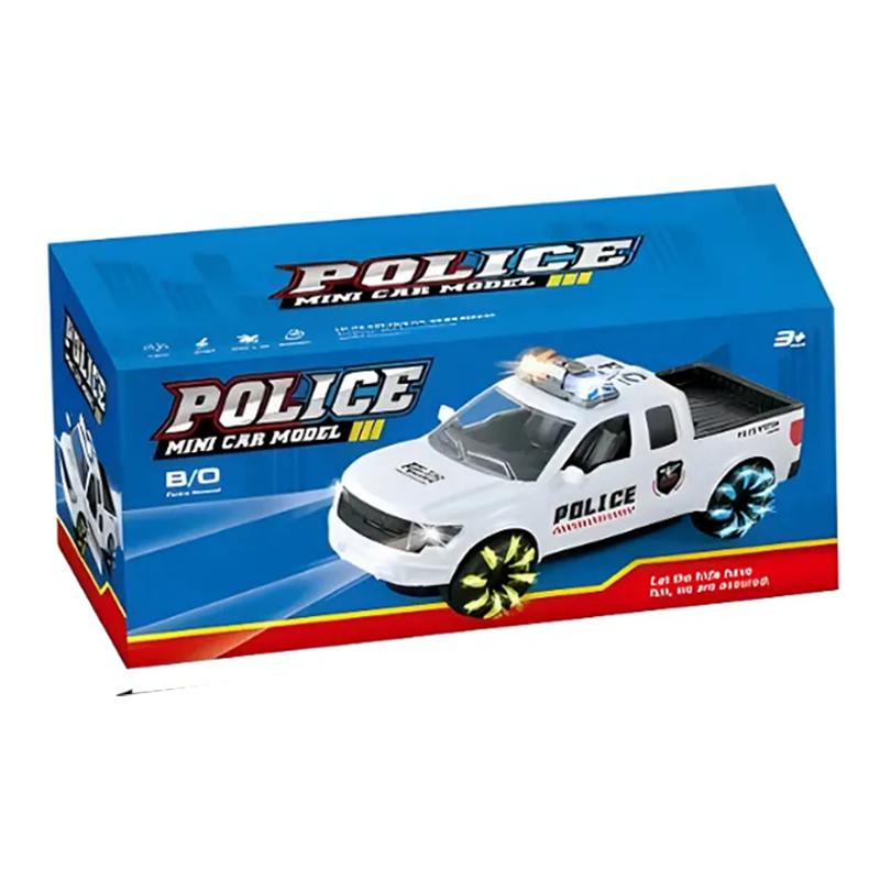 rong xian yi Police Spray Model Car With Music & Light (Red) | Toy Car for Kids | Pull Back Diecast Race Car Toy | Toy Cars