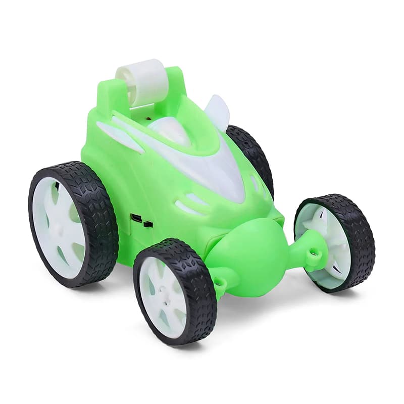 ToysNus 1:24 scale 360 degree Radio Control Stunt car (Green) | Remote Control Toy for Kids | RC Rechargeable Battery Operated Toy | RC Toys