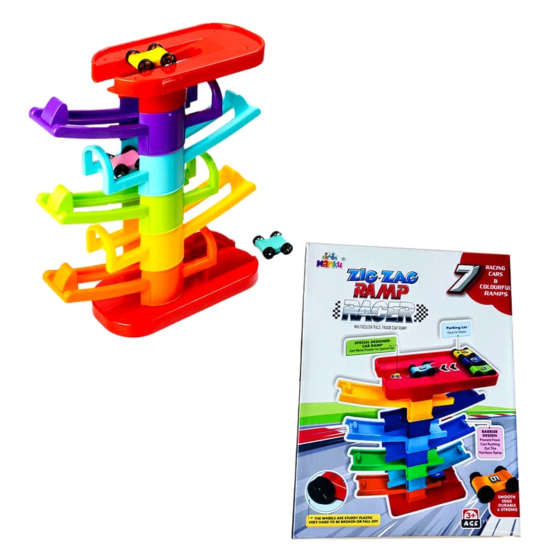 Manku Zig-zag ramp Car racer Track