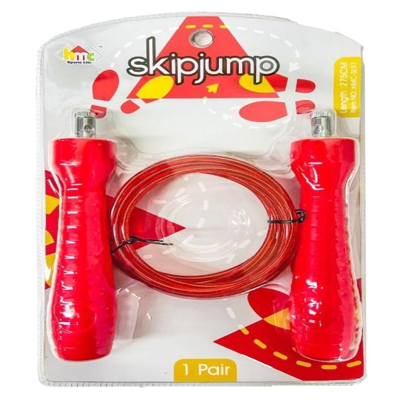 HMC Skipping Rope HMC(Red) | Sports Toy for Kids | Outdoor Fun Activity Sports Set | Sports Toys