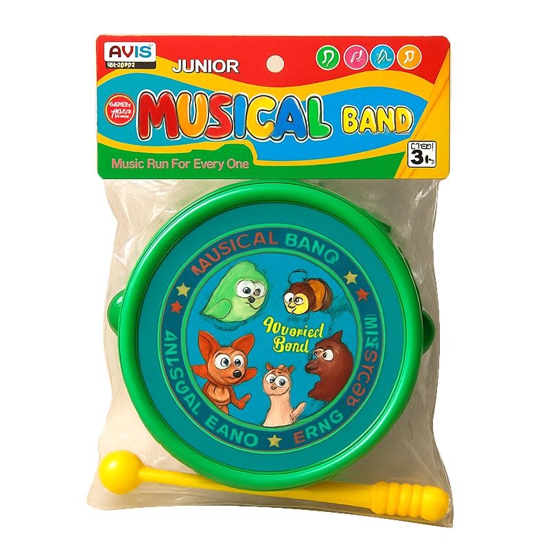 Avis Toys Musical band Jr. (green) | Musical Toy for Kids | Battery Operated Sound & Light Toy | Musical Toys