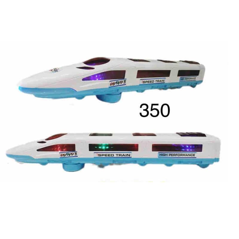 GOOYO Speed Trains 3D Dynamic Flash Electric | Train Toy Set for Kids | Battery Operated Track Railway Train | Train Sets