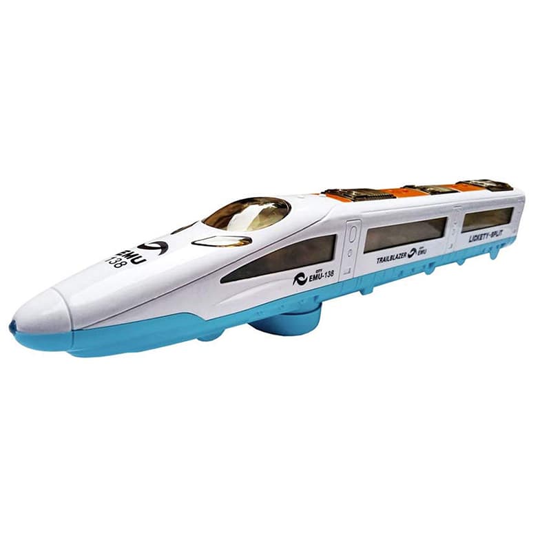 GOOYO Speed Trains 3D Dynamic Flash Electric | Train Toy Set for Kids | Battery Operated Track Railway Train | Train Sets