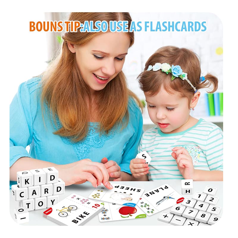 Ekta World Builder 2 in 1 Matching Letter Game | Puzzle for Kids | Brain Development Jigsaw Puzzle | Puzzles