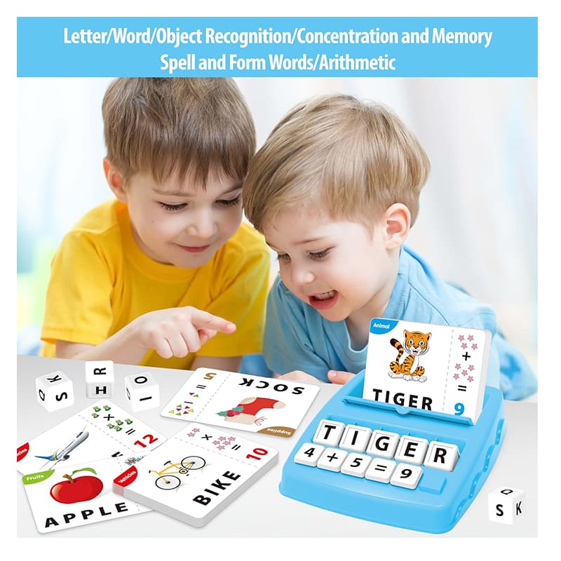 Ekta World Builder 2 in 1 Matching Letter Game | Puzzle for Kids | Brain Development Jigsaw Puzzle | Puzzles