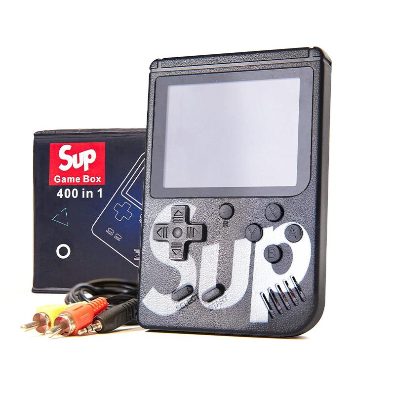 Sup Game Box 400 in 1 Games Retro Portable Mini Handheld Game - Black | PC Game for Kids | Computer Puzzle Game for Children | PC Games