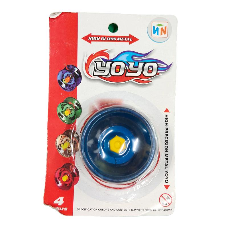 NN High Speed Metal YoYo (Blue) | Spinning Launcher Toy for Kids | Battle Top Spinning Combat Toy | Spinning Toys